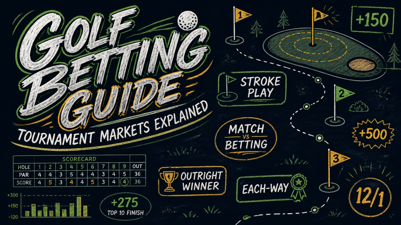 Golf Betting Guide – Tournament Markets Explained